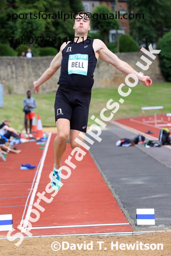 Decathlon Long Jump, 2024 EAP International Combined events, Hewcham, Northumberland.  Photo: David T. Hewitson/Sports for All Pics